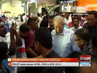 PM meriahkan rumah terbuka Deepavali