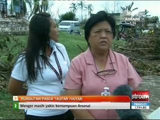 Rungutan pasca Taufan Haiyan