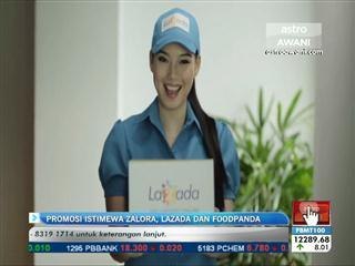 Promosi istimewa Zalora, Lazada dan Foodpanda