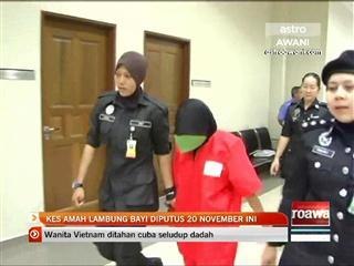 Kes amah lambung bayi diputus 20 November ini