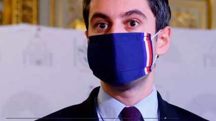 Gabriel Attal s'exprime sur un possible reconfinement
