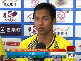 Faizal Saari kini penjaring terbanyak hoki
