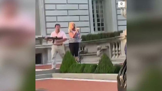 Black Lives Matter : des manifestants menacés par un couple armé devant leur maison à Saint-Louis