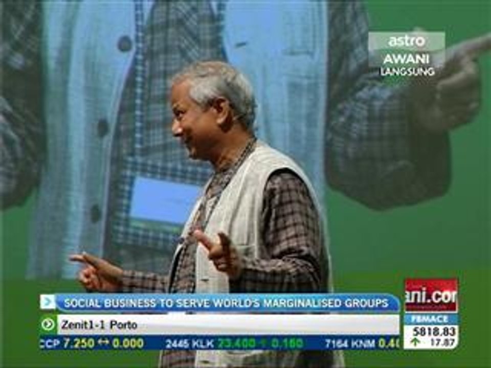 Social business to serve world's marginalised groups