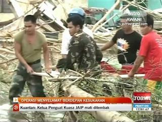 Operasi menyelamat berdepan kesukaran