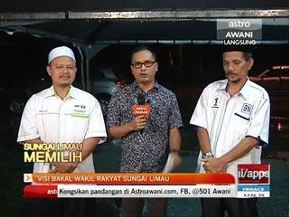 Visi bakal wakil rakyat Sungai Limau