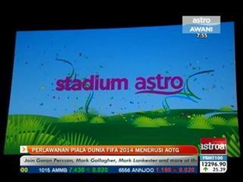 Perlawanan Piala Dunia Fifa 2014 menerusi AOTG