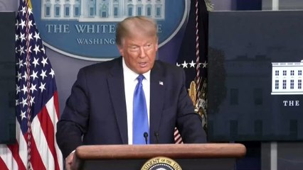 Coronavirus : Donald Trump revient sur son état de santé