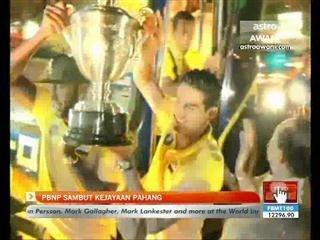 PBNP sambut kejayaan Pahang