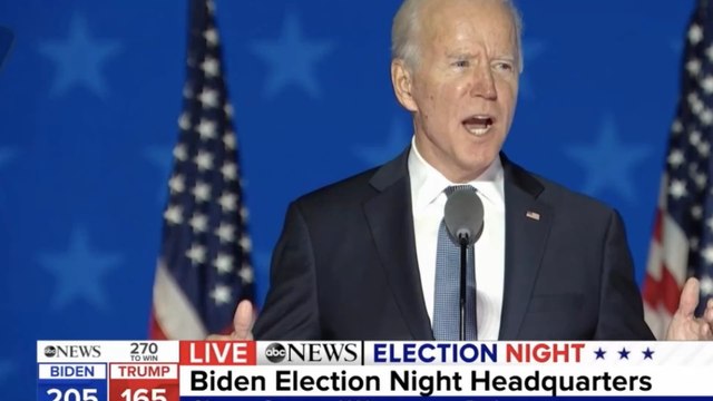 Elections américaines : Nous sommes en bonne voie pour gagner Joe Biden s'exprime en direct