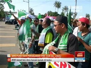 SPR puas hati perjalanan PRG DUN Sg. Limau