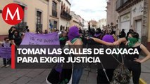 En Oaxaca colectivo feminista pide alto a feminicidios en el estado