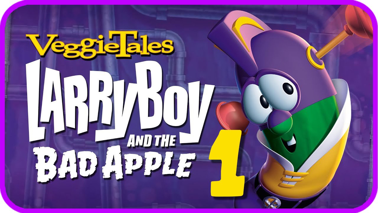 VeggieTales: LarryBoy and the Bad Apple Walkthrough Part 1 (PS2) 100%