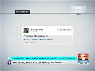 Tahun Baru Hijrah trending di media sosial