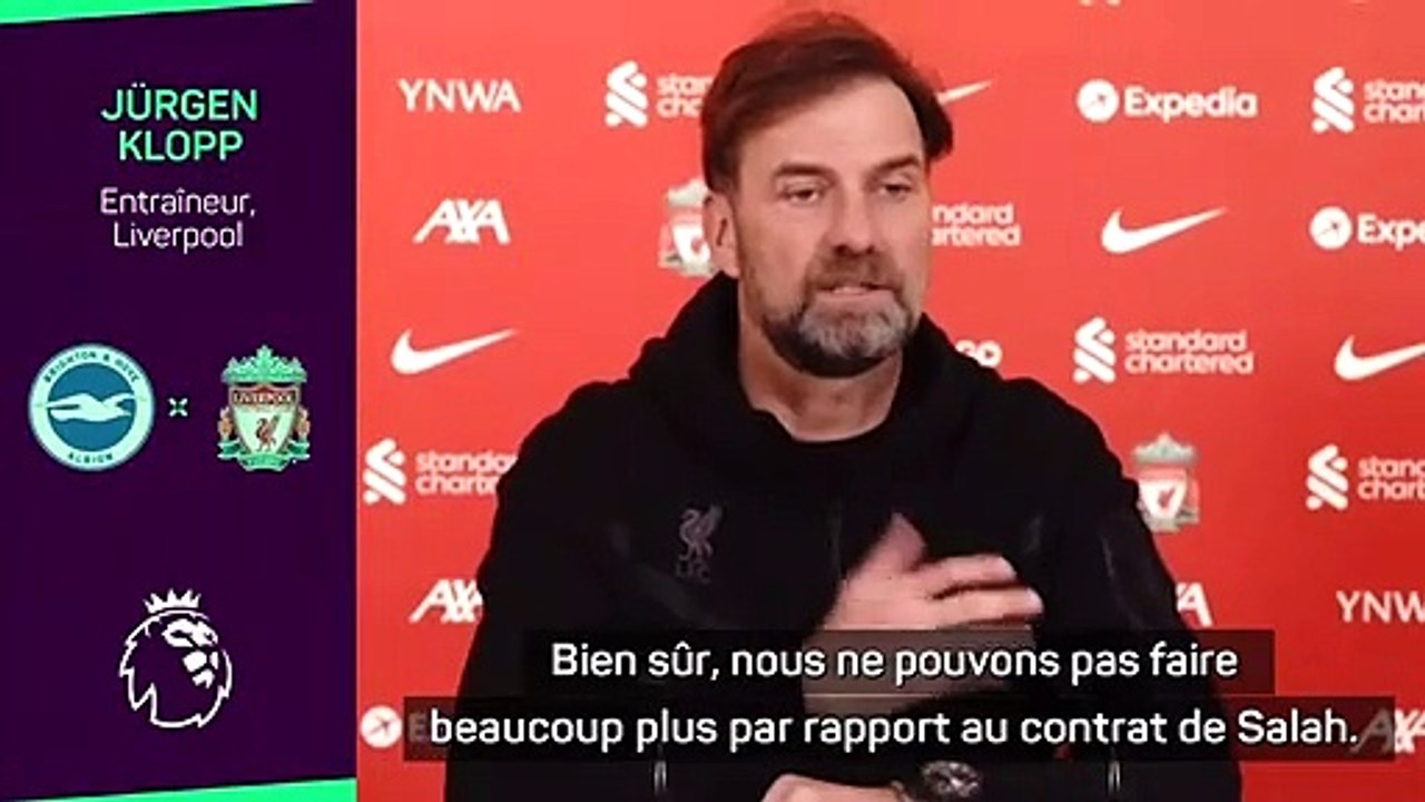Transferts - Klopp sur la prolongation de Salah : "Liverpool ne peut pas faire beaucoup plus"