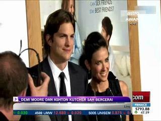 Demi Moore dan Ashton Kutcher sah bercerai