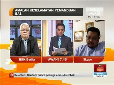 Amalan keselamatan pemanduan bas