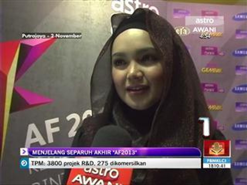 Menjelang separuh akhir AF2013