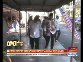 Menjelang PRK DUN Sg Limau : Baki kempen kurang 48 jam