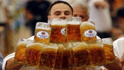 Bière : ce robot vous suit partout tout en gardant vos boissons au frais