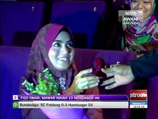 Fizo Omar, Mawar nikah 10 November ini