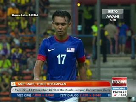 Amri Yahyah mahu tebus kehampaan