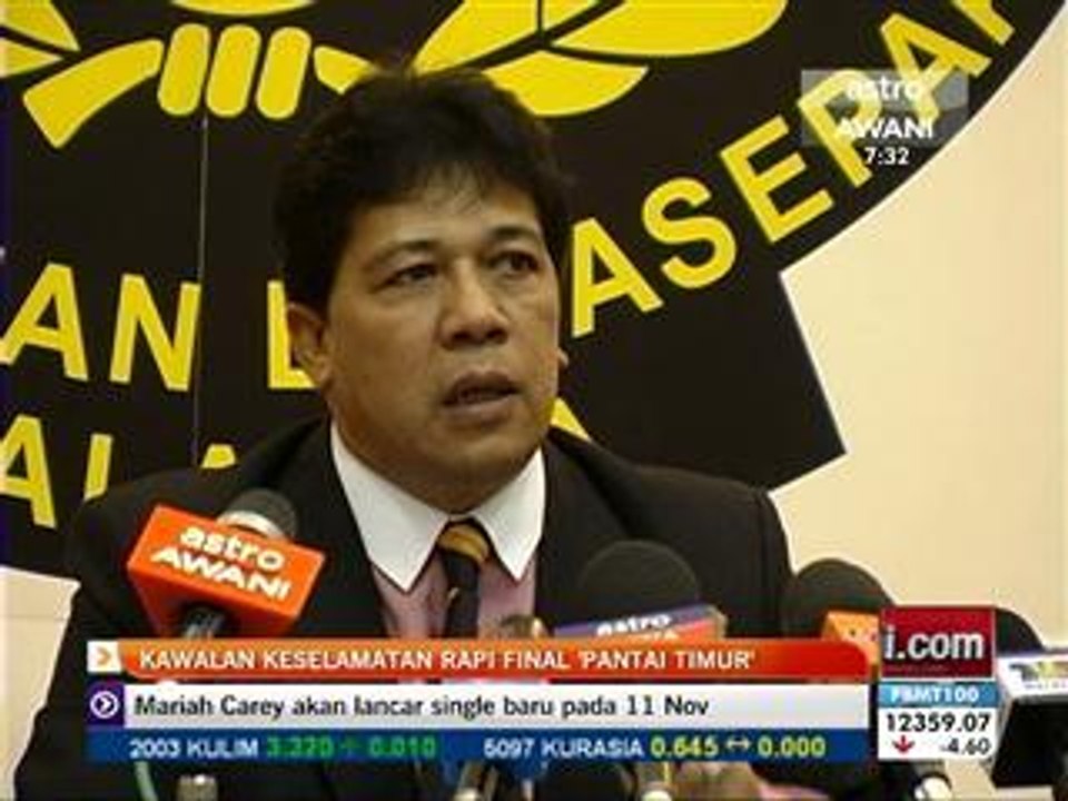 Kawalan keselamatan rapi pada final Piala Malaysia