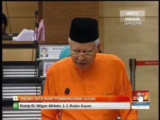 RM389 juta buat pembangunan sukan