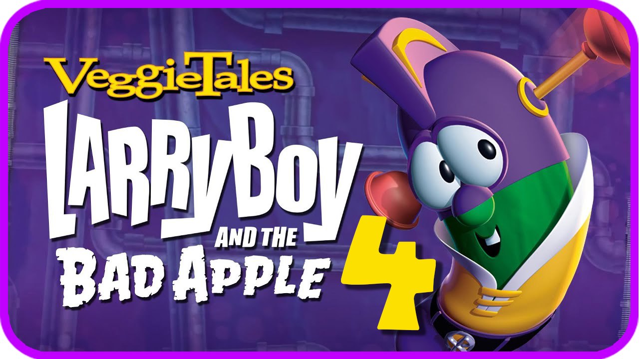 VeggieTales: LarryBoy and the Bad Apple Walkthrough Part 4 (PS2) 100%