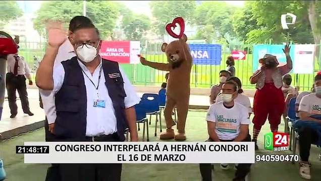 Hernán Condori: Ministro de Salud será interpelado el próximo 16 de marzo