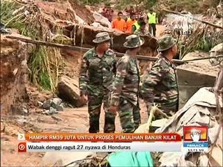 Hampir RM39 juta untuk proses pemulihan banjir kilat