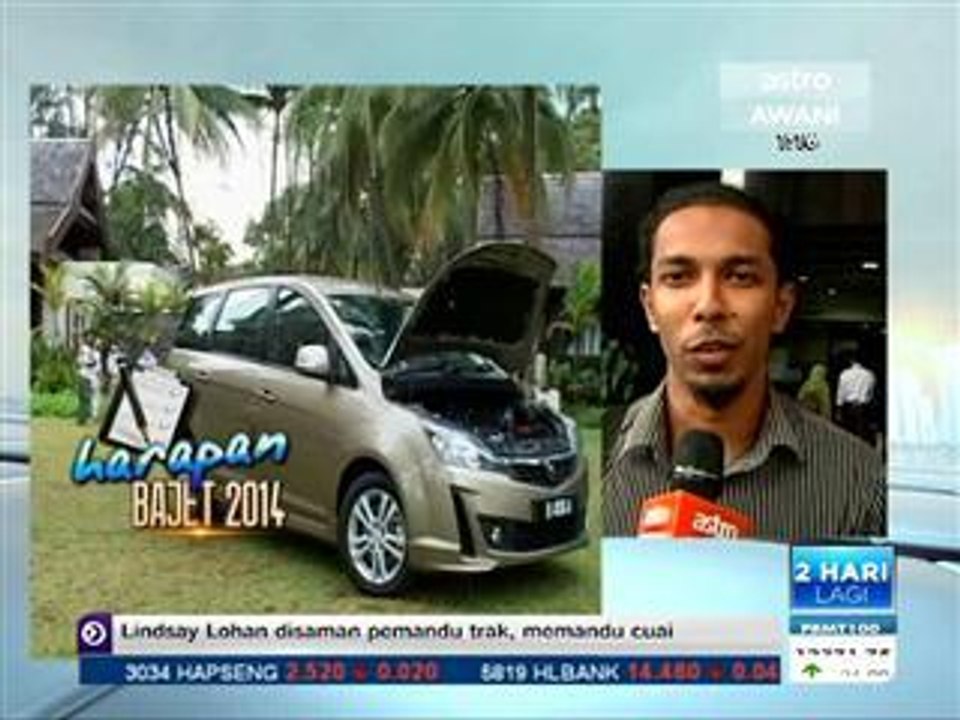 Harapan Bajet 2014: Kurangkan cukai kereta