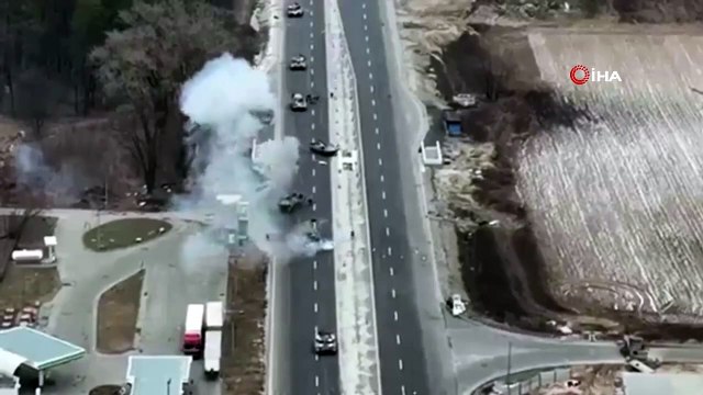 Ukrayna ordusu Rus tanklarını imha etti