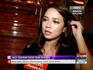 Nora Danish akui teguran David demi kerjaya