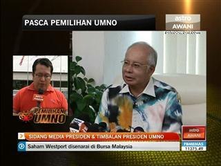 Sidang Media Presiden & Timb. Presiden UMNO
