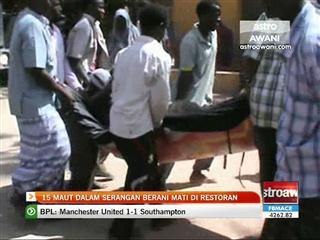 15 maut dalam serangan berani mati di restoran