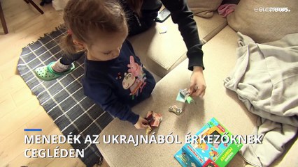 „A feje tetejére állt a világunk" - ukrán menekültek Cegléden