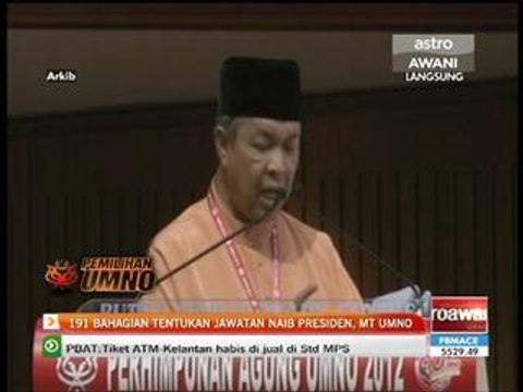 Tajuk Utama Buletin Awani 19 Oktober 2013