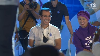 Download Video: Isko Moreno taps street imagery in campaign speeches