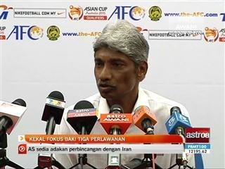 'Kekal fokus baki 3 perlawanan' - Rajagobal