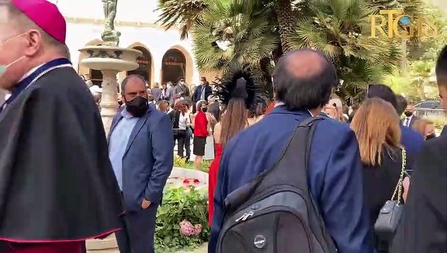 Seremoni prezantasyon manm gouvènman peyi Chili a ak divès delegasyon etranje yo.