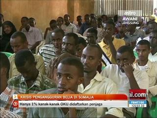 Krisis pengangguran belia di Somalia