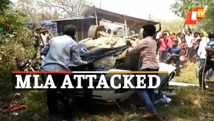 WATCH | Odisha MLA Prashant Jagdev Attacked For ‘Plowing’ Vehicle Into Crowd