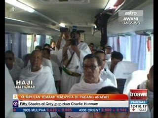 Jemaah Malaysia bergerak ke Padang Arafah