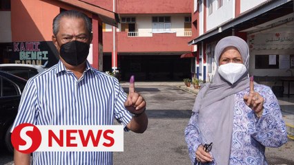 Johor polls: Heavy traffic a good sign more coming back to vote, says Muhyiddin