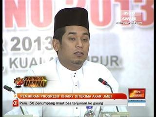 Pemikiran progresif Khairy diterima akar umbi