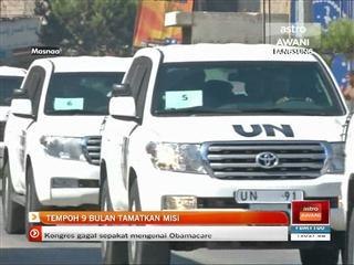 Misi lerai senjata kimia Syria