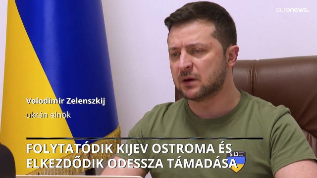 Az orosz hadsereg tüzérséggel lövi Kijevet, délen Odessza ostroma is rövidesen megkezdődhet