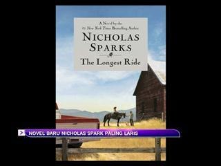 Novel baru Nicholas Sparks muncul 'Best Seller'
