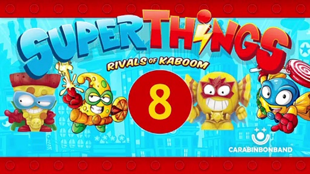 SUPERZINGS SERIE 8 - Objetos repetidos Parte 1 - By CARA BIN BON BAND